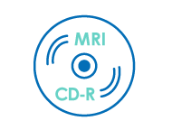 MRI検査の画像データCD-R
